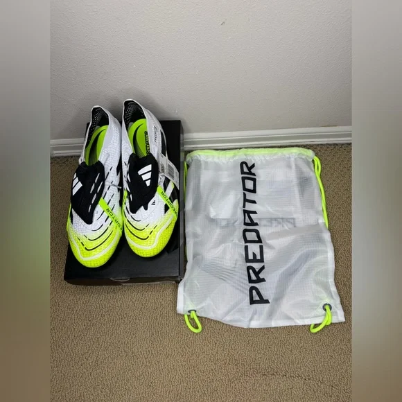 Adidas Predator Elite Fold Over Tongue Firm Ground Soccer Cleats (Men’s Size 9) - Picture 8 of 9